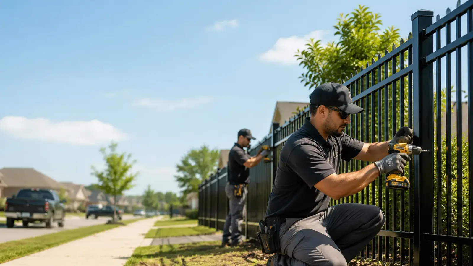 Metal Fence Installation in Little Falls, MN